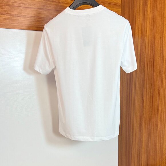 Kiton Printed White Short-Sleeved T-Shirt - Picture 2 of 7